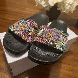 STEVE MADDEN SLIDES WOMEN SIZE 8